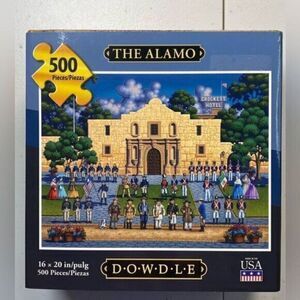 NIB Dowdle “The Alamo” 500 Piece Puzzle